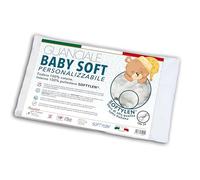 V.I.P. VERY IMPORTANT PILLOW Guanciale Baby Soft, 40 x 60 cm, Bianco