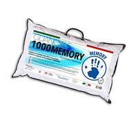 V.I.P. VERY IMPORTANT PILLOW V.I.P. Cuscino 1000 Memory 45x75, Altamente Traspirante Morbido con Federa Trapuntata ad ultrasuoni ed Imbottitura in Chips selezionati di Viscoelastico, Made in Italy