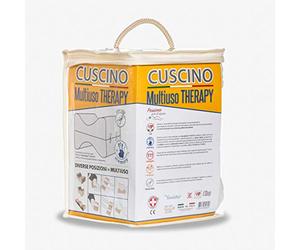 V.I.P. VERY IMPORTANT PILLOW V.I.P. Cuscino Multiuso Therapy Viscolattice Memory con Dispositivo Medico, Made in Italy