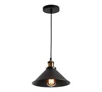 V-Intage Retro Industrial Metal Chandelier E27 Portalampada Black Ferro in ferro battuto American Country Barn Agriturismo Agriturismo Industrial Lampada da soffitto, luce led soffitto