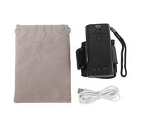 V Light Hair Extension Kit, 395 Nm UV Light Hair Extension Machine, 3 Perle a LED, Lampada Ad Estensione per Capelli in Rapida Indurimento per il Salone Domestico (Nero)