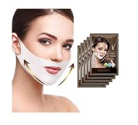 V Line Lifting Mask Double Chin Reducer, V Line Lifting Mask, Intense Lifting Double Layer Mask, Face Mask V Shape, Instant Lift Chin Mask, For Lifting And Firming The Face (15 pcs)