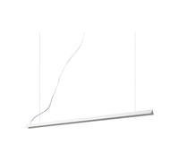 Sospensione Moderna V-Line Metallo Bianco Led 20W 3000K Luce Calda