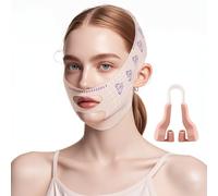 V Maschere per il viso, Beauty Face Sculpting Sleep Mask V Line Lifting Maschera riutilizzabile doppio mento riduttore cintura dimagrante per la pelle del viso flaccida miglioramento della morfologia