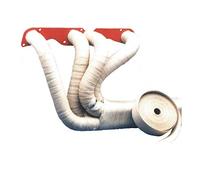 V-Maxzone M-9950 - Rivestimento termico per scarico, 50 mm x 2 mm, 15 m, in ceramica bianca
