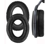 V-MOTA 1 paio di cuscinetti auricolari in pelle proteica, compatibili con Sennheiser hd525, hd535, HD545, hd565, hd580, HD600, hd650, HD58X, HD6XX, HE60, 1 paio