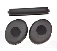 V-MOTA 1 set di cuscinetti auricolari + fascia per la testa, compatibili con cuffie On-Ear Sennheiser HD218, HD219, HD238, HD228, HD229, HD220