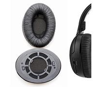 V-MOTA Auricolari compatibili con Sennheiser RS 110 115 117 119 120, HDR 110 115 120 117 119 ii Rf Wireless TV Headset (paraorecchie in pelle ondulata)