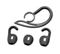 V-MOTA Auricolari in silicone per cuffie Jabra Stealth UC e Talk 45 Bluetooth (1 set) (nero)