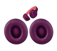 V-MOTA Cuscinetti auricolari compatibili con Beats Solo 2.0 / Solo 3.0 Wireless Active/POP Collection On Ear Cuffie, cuscini di ricambio parti di riparazione (1 paio) (Pop Red)