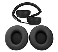 V-MOTA Cuscinetti auricolari compatibili con cuffie Beats Solo Pro Wireless Noise Cancelling On-Ear, cuscinetti di ricambio (1 paio) (nero)