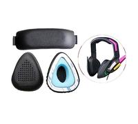 V-MOTA Cuscinetti auricolari compatibili con cuffie Razer D.Va Meka, edizione esclusiva Overwatch - Gaming analogico (RZ04-02400100-R3M1) (1 set di cuscinetti + cuffie)