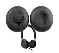V-MOTA Cuscinetti auricolari di ricambio compatibili con cuffie stereo Yealink BH72 BH76, design ergonomico, a lunga durata, comodi da indossare (nero)