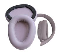 V-MOTA Cuscinetti auricolari di ricambio compatibili con cuffie wireless JLab Jbuds Lux ANC, cuscinetti auricolari in pelle proteica più morbida (malva)