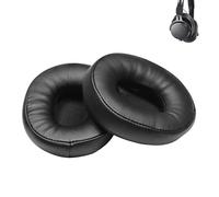 V-MOTA Cuscinetti di ricambio per cuffie Audio-Technica ATH-M60X, in morbida pelle proteica, cuscinetti in memory foam, colore nero