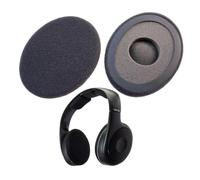 V-MOTA Cuscinetti in velluto per cuffie Sennheiser RS 120 / HDR 120 / TR120 RS/TR/HDR (100/110/115/117/119/120/120II/135), colore: nero