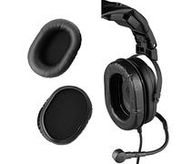 V-MOTA Ear Pad auricolari di fosforo del cuscino parti di riparazione per Telex hr-1l hr-2l & David Clark H10 & QZ99 QZ5 Pilot Aviation Headset paraorecchie cuscino (1 paio)