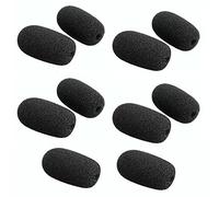 V-MOTA Parabrezza universale per microfono in schiuma compatibile con Blue Parrot B250, B350, B450, B550, C400 cuffie passaporto (10 pezzi)