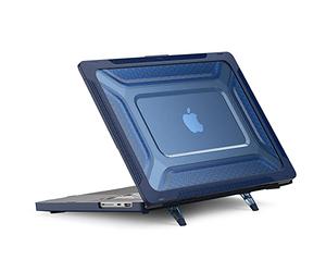 V-MOTA Shell Case Designed for MacBook Air 13 (2018/2019/2020/2021/2022 A2337 M1 A2179, A1932), Hold in Hand Put in The Box,Slim Rubberized TPU Bumper Cover (Blue)