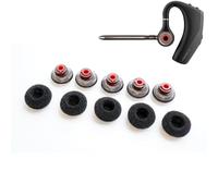 V-MOTA Tappi auricolari di ricambio in silicone per cuffie HP Poly Plantronics Voyager Legend 30, Legend 50 UC e B235-M (set da 5)
