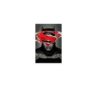 V, Motivo: Batman, Superman-Poster Maxi, Legno, Multicolore