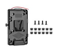 V-Mount Batteria Piastra Splitter Cavo Con D-Tap Uscita Per V-Lock Batterie DSLR Videocamera Videocamera V Mount Soluzione di Alimentazione