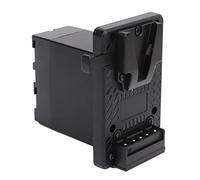 V Mount V Lock Adattatore per Piastra Batteria Np, Decodifica Completa Piastra Convertitore Alimentata a Batteria, Decodifica Completa, per Convertire la Batteria della Porta V in