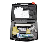 V-Nailer Pneumatico Cornice Falegname V1015 Professionale DIY Framing Gun Nail Gun Power Joining Tool per il fissaggio del telaio (con 10 # chiodi angolari)