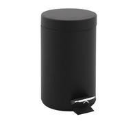 V-Part VB 222203 - Pattumiera a Pedale, 3 l, Colore: Nero