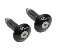 V PARTS Manubrio Ø12-18mm Nero, nero, taglia 135 mm