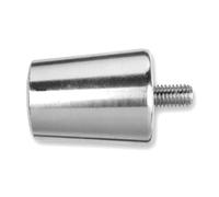 V parts Set contrappesi alluminio Kawasaki. Argento