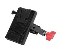 V Piatta di Alimentazione a Montaggio con D TAP CONNETTORE-Mini V Adattatore Batteria per Telecamere, Lega di Alluminio a a LED con Cuscinetti in Gomma