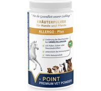 V-POINT ALLERGO PLUS - Erbe in Polvere Premium per Cani e Cavalli - 500 g