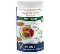 V-POINT BARF Additive - Erbe in Polvere Premium per Cani - 500 g