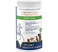 V-POINT FLORA Active - Erbe in Polvere Premium per Cani e Cavalli - 500 g