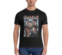 V.POON Chárlíe Swán Twílíght, Team Chárlie Tw?Líght T-Shirt Oversized T Shirt Funny T Shirts T-Shirts Man Black S