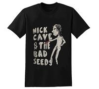 V.POON Nick Cave And The Bad SeedsCasual Round Neck T Shirt Black L