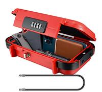 V·RESOURCING Cassetta di Sicurezza Portatile con Codice a 4 cifre, Cassetta di Sicurezza per Chiavi Esterne con Cavo Metallico Rimovibile, Per Casa, Ufficio, Hotel, Viaggi, Sport Acquatici ecc