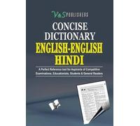 V&S Publishers Editorial boar Concise English English Hindi Dictionar (Digital)