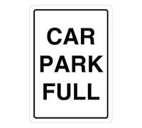 V Safety Cartello di sicurezza in plastica rigida per parcheggio auto, 297 x 210 mm
