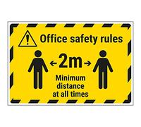 V Safety CV024CZ-FS 450 mm x 300 mm - Adesivo da Pavimento, 450mm x 300mm