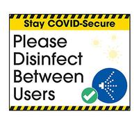 V Safety CV158CU-S 100 mm x 80 mm - Vinile Autoadesivo, 100mm x 80mm