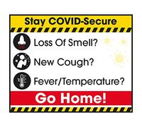 V Safety CV169CU-S 100 mm x 80 mm - Vinile Autoadesivo, 100mm x 80mm