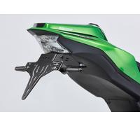 V-Shape Portatarga PROTECH Per KAWASAKI Z H2 2020 Nero, Acciaio Inox