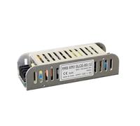 V-SLOT Alimentatore modulare LED SLC 24V 2,5A 60W IP20 | Per illuminazione di cucine e locali a LED | Uso interno | Dimensioni compatte 120x40x30mm | Protezione da cortocircuito e surriscaldamento