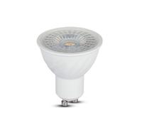 10 Lampadine V-Tac PRO VT-247 Lampadina LED GU10 6,5W Faretto Spotlight Chip Samsung 110° - Pack Risparmio - Temperatura Colore: Bianco Naturale