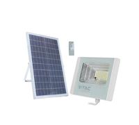 Faro LED con Pannello Solare V-TAC 16W Luce bianca 6400K IP65 Telecomando