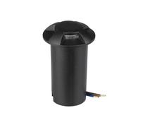 V-Tac 1W LED Step Light Black 4Way 6500K | SKU 211472