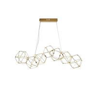 V-TAC 20W LED Designer Hanging Light ( L94.5*W32.5*H120CM) 3000K Gold Body