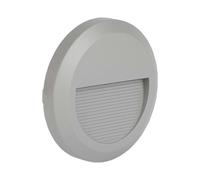 V-Tac 2W LED Step Grey Body Round 3000K | SKU 211319